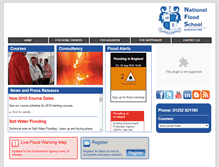 Tablet Screenshot of nationalfloodschool.co.uk